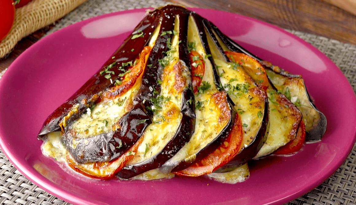 Caprese-Stuffed Eggplant Caprese-Stuffed Eggplant