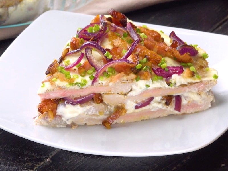 Alsatian Schnitzel Casserole