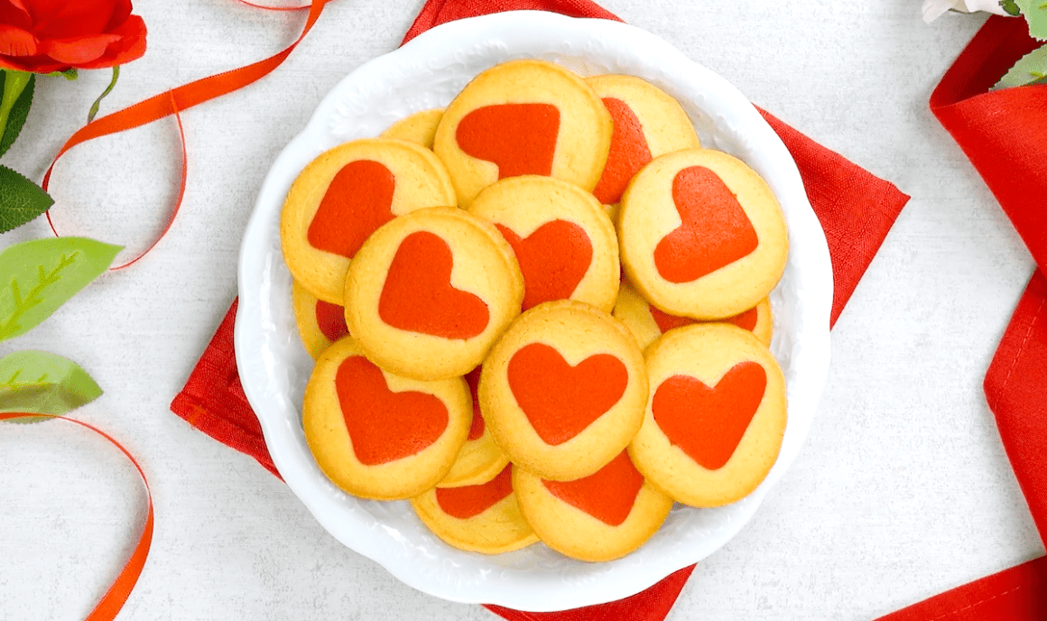 Shortbread Heart Cookies 3 Ways Shortbread Heart Cookies 3 Ways