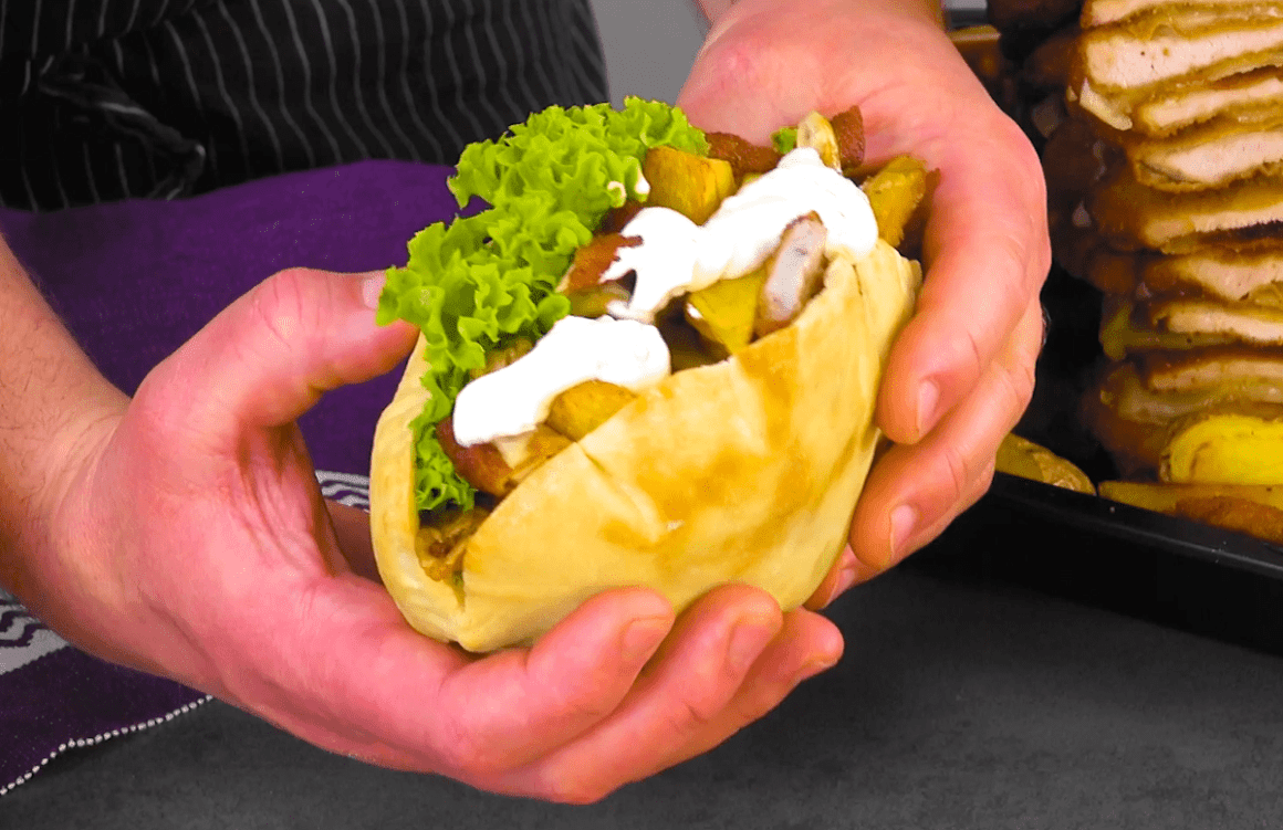 Schnitzel Gyros Schnitzel Gyros