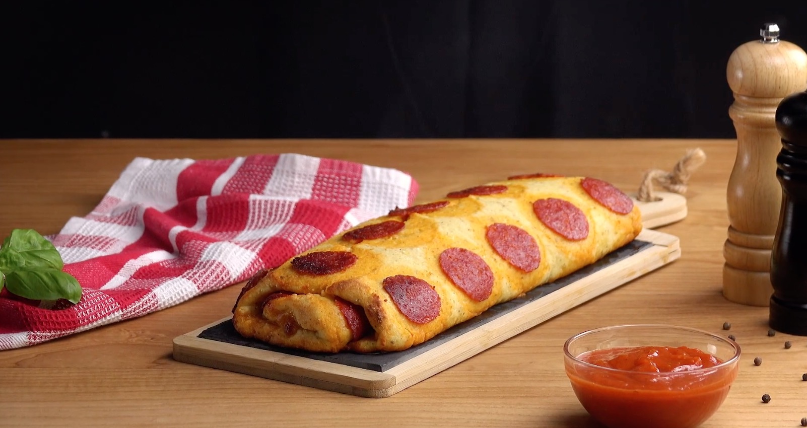 Mashed Potato Pizza Roll