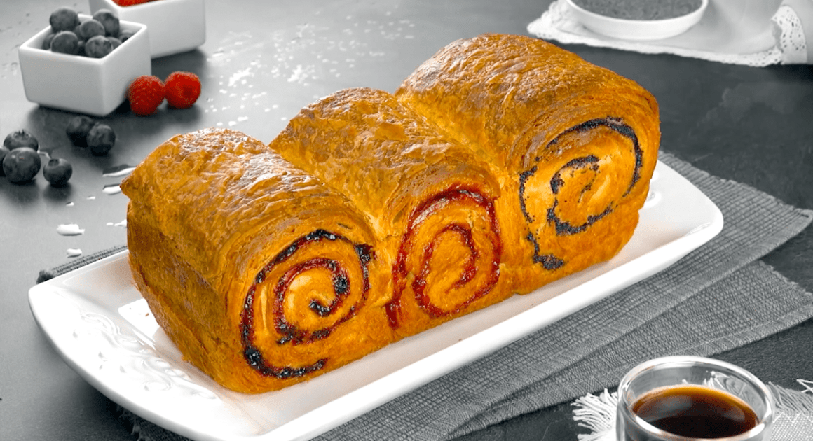 Triple Croissant Loaf Triple Croissant Loaf