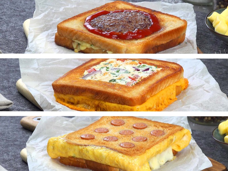 3 Quick And Easy Toasted Sandwiches