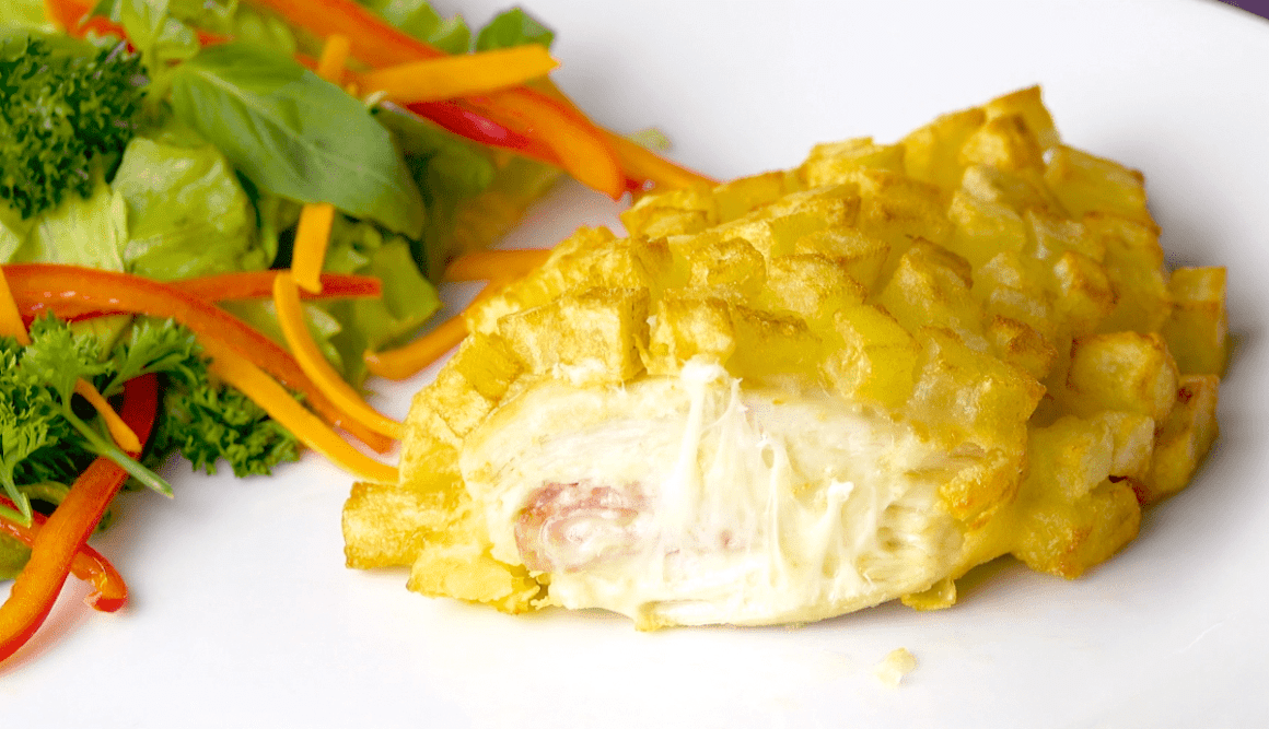 Potato Cordon Bleu Potato Cordon Bleu