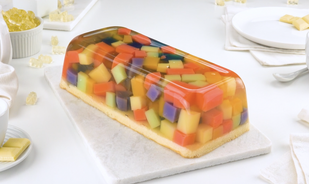 Gummy Bear Jello Cake