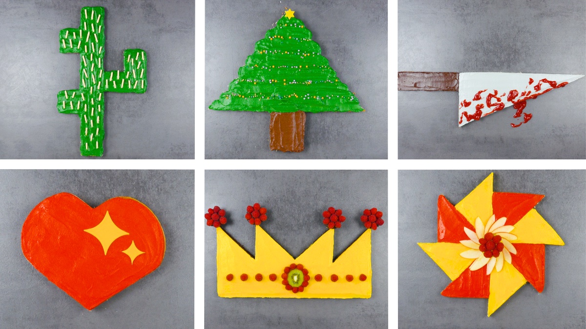 6 Quick And Easy Cake Designs