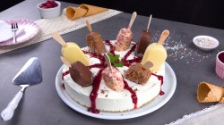 Magnum Ice Cream Cheesecake