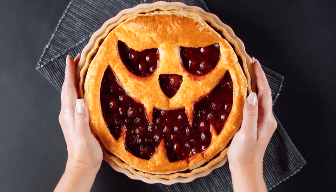 Halloween Jack O'Lantern Pie Halloween Jack O'Lantern Pie