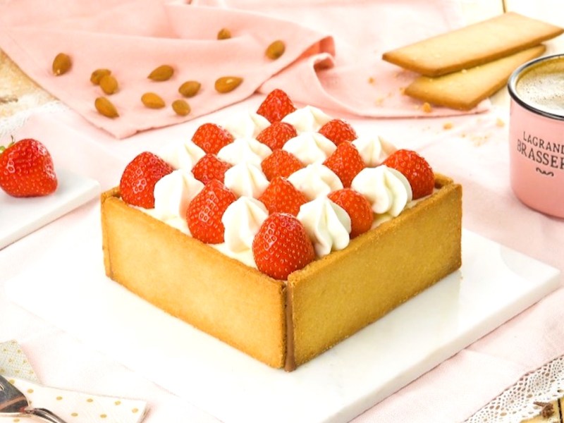 Strawberry Shortcake Surprise With Homemade Vanilla Pudding