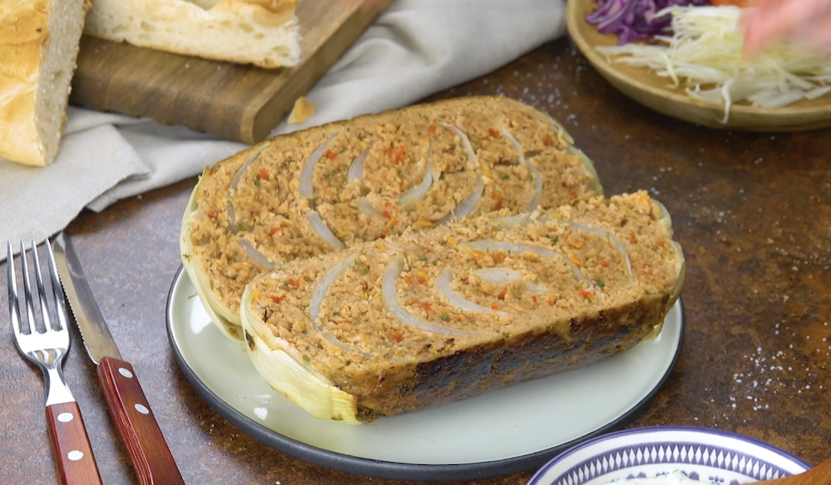 Ground Beef Kofta & Roasted Onion Kebab