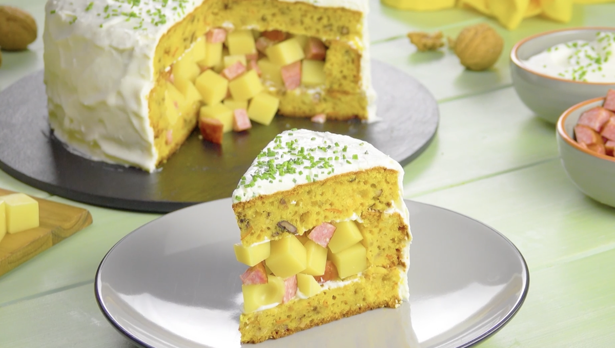 Savory Pumpkin Cheese Cake