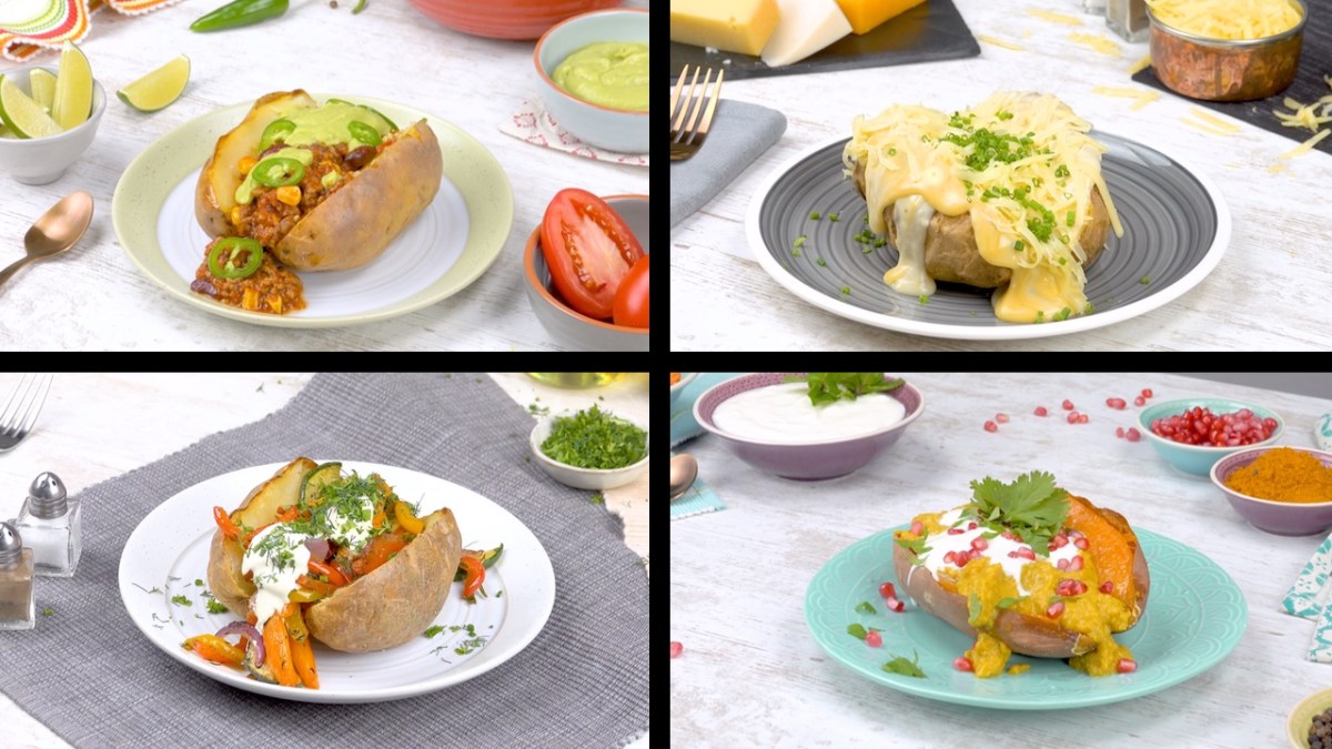 4 Baked Potato Recipes: Tex-Mex